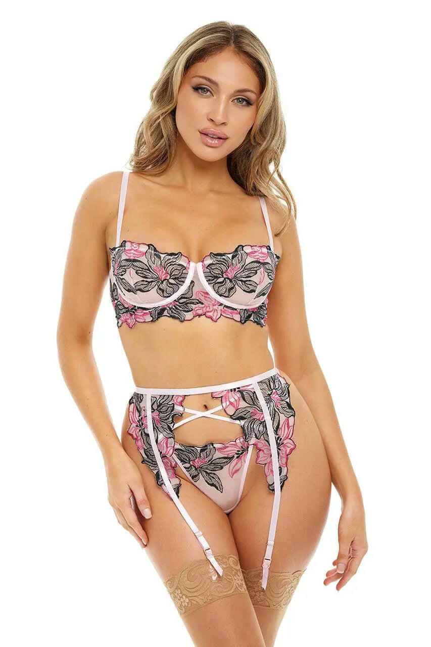 Audra Floral 3 Piece Set - Sophisticated Stature