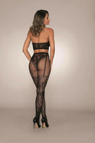 Bralette & Pantyhose Bodystocking - Sophisticated Stature