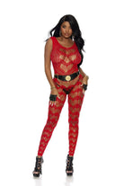 Crochet Footless Bodystocking - Sophisticated Stature