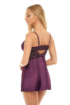 Donna Lace & Satin Babydoll - Sophisticated Stature