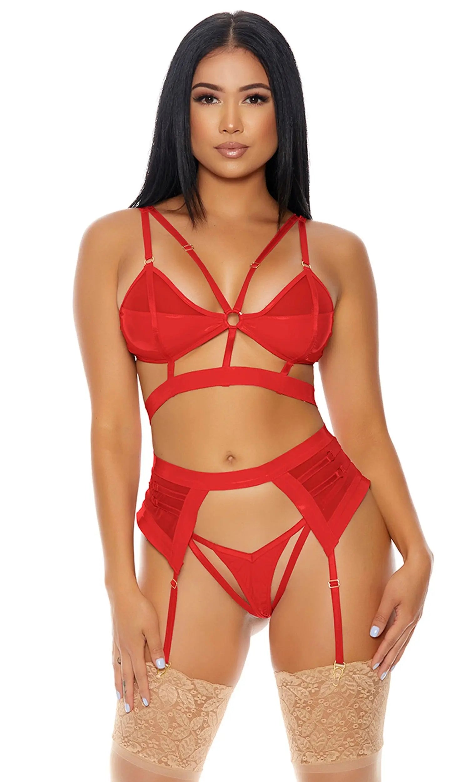 Double Cuff Love Lingerie Set - Sophisticated Stature