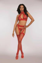 Hosiery Bodystocking 3 Piece Set - Sophisticated Stature