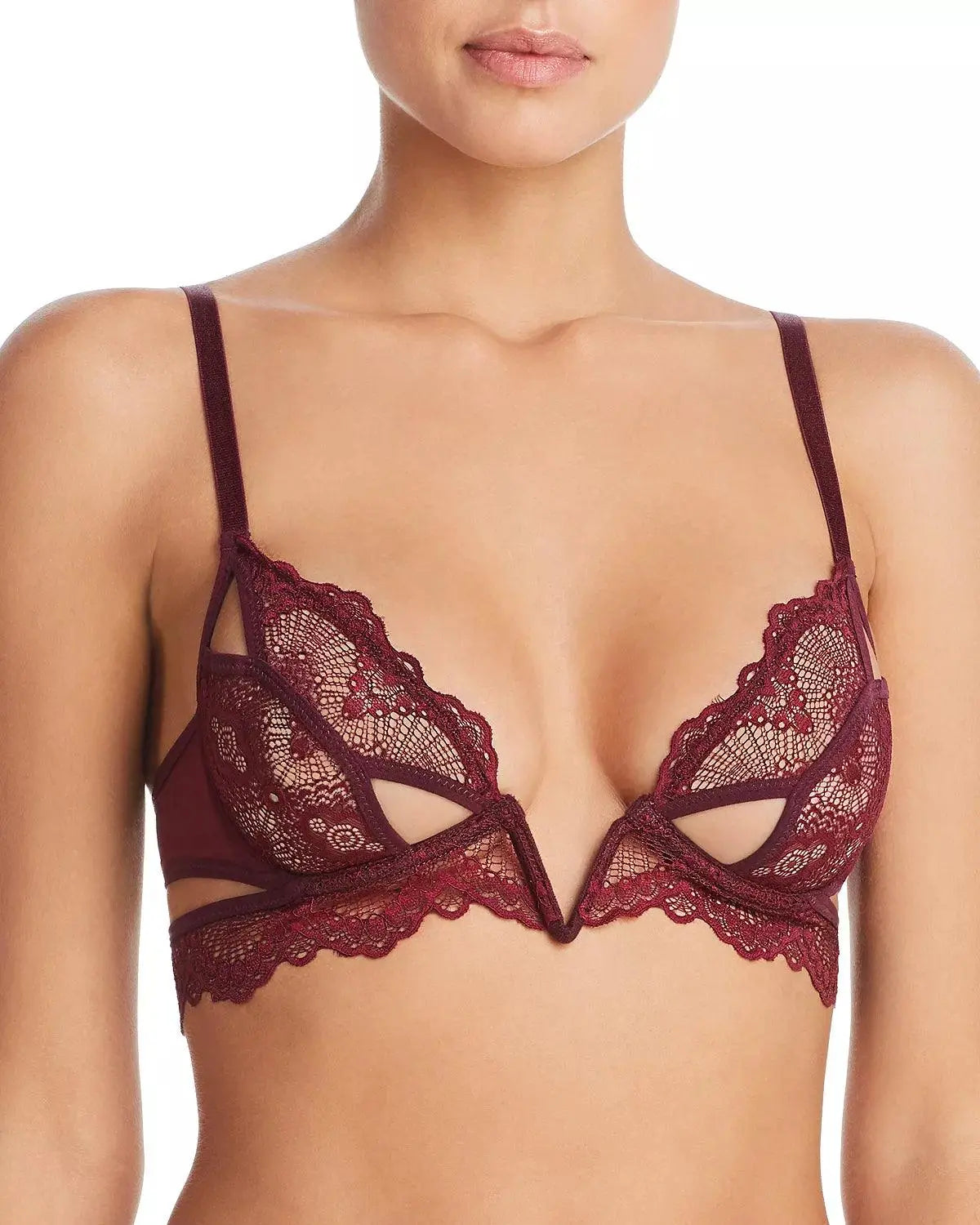 Kane Cut Out V Wire Bra - Sophisticated Stature