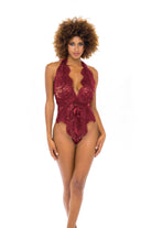 Naomi Eyelash Lace Teddy - Sophisticated Stature