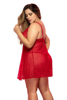 Red Hearted Babydoll - Sophisticated Stature