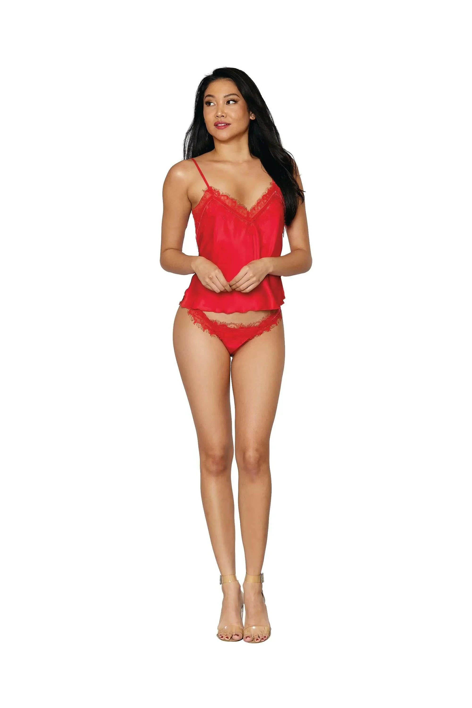 Satin 2 Piece Set - Sophisticated Stature