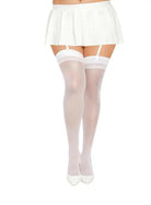 Sheer Thigh High Stockings - Sophisticated Stature