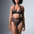 Smokin Mirrors High Leg Brief - Sophisticated Stature