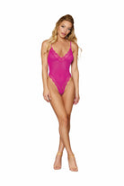 Stretch Mesh Teddy & Robe Set - Sophisticated Stature